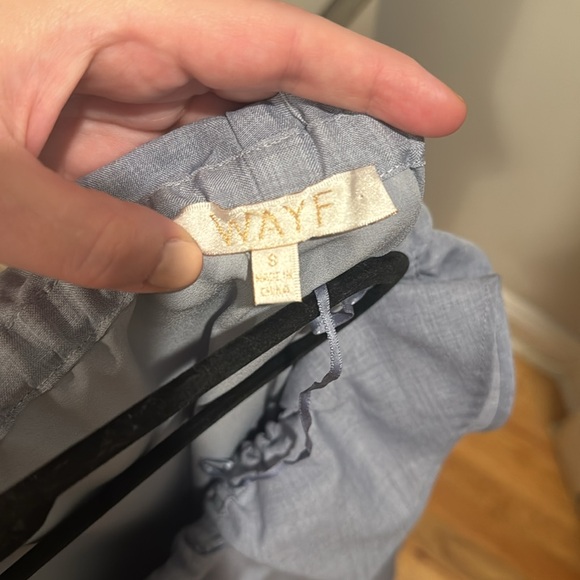 WAYF Kiera Off Shoulder Ruffle Dress - Picture 11 of 11